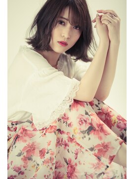 ヘアサロン ビビット 久宝寺店(VIVIT) シンプルに可愛い♪切りっぱなしボブ