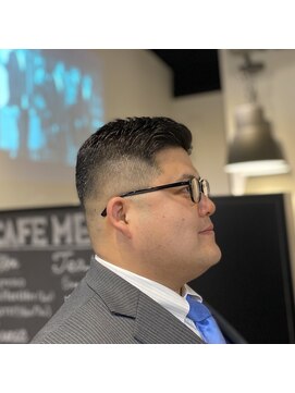 ロール(ROLE) 七三スキンフェード