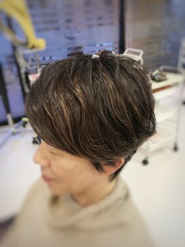 クール ヘアー ギャラリー 神明町店(COOL Hair gallery) 大人ショートのハイライト☆