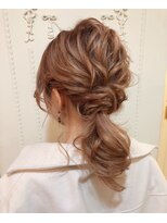 ヘアサロンエム 渋谷店(HAIR SALON M) 控えめアレンジ*ローポニー