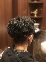 ヒロギンザ 田町店(HIRO GINZA)&nbsp;きつめセンターパーマ　田町/床屋/三田