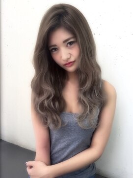 アンジェリカ 近鉄奈良店(ANGELICA) グラデーションカラーかきあげロング☆☆☆