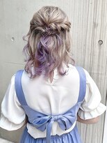 ディア(.eer)&nbsp;ヴィルシェーンハイト髪型/髪色/ヘアアレンジ/ツイステカラー