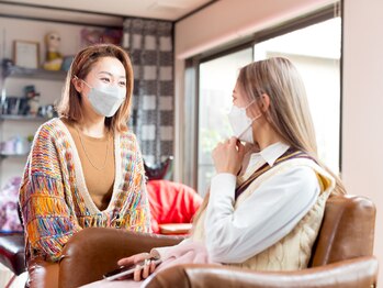 マエアレグリア(Mae Alegria)の写真/幅広い世代・ジャンルに対応したヘアをご提案!定番~最旬まで高いセンスと技術でお応えします◎