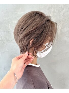 ペスカ 長町南店(pesca) ハイトーンショートボブ