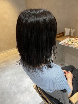 モア(moa) ダークブルーグレージュ