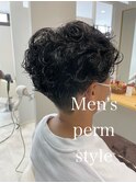 30代、40代メンズパーマ