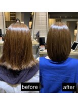 カミケンガレリア(kamiken. galleria)&nbsp;艶感きれい小顔ボブ髪質改善【カミケンガレリア】