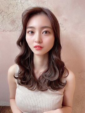 ロンドローズ 名古屋(Lond damaskRose) イヤリングカラー 韓国 ショート イメチェン フェミニンロング