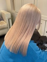 ベレーザ 渋谷(BELEZA)&nbsp;2838ミルクティーハイトーンカラー前髪カットスローカラー