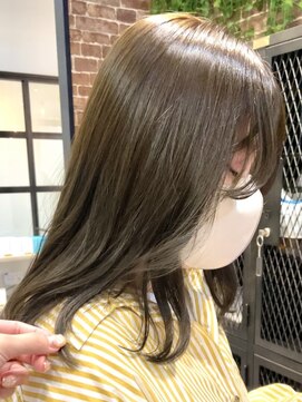 ネウィ ジャム 町田(newi JAM) オリーブベージュ/ヘルシースタイル/ベージュカラー/髪質改善