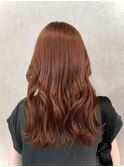 ◎お客様スタイル◎オレンジブラウン