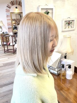 フェイバー 警固店(FAVOR) ペールブロンドベージュ★