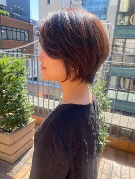 ジアン バイ ミルボン 西宮ガーデンズプラス(GIEN by milbon) ショートレイヤー/骨格似合わせスタイル/濱田 実果