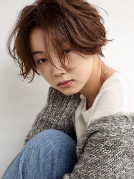 アンドレイ 表参道(andrey) 魅力倍増カール/セミディ/シアーカラー/姫カット/ダークアッシュ