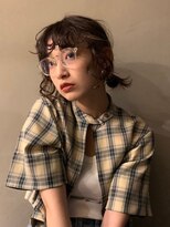 テテ ニコ(tete nico) 【江本萌華】ベージュカラー×簡単ヘアアレンジ
