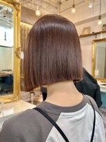 ロンドアベニール 北千住(Lond avenir)&nbsp;簡単にまとまるぱつっとボブ☆美髪ボブ/美髪縮毛矯正[北千住]