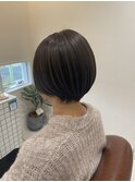 マットベージュ×くびれショート