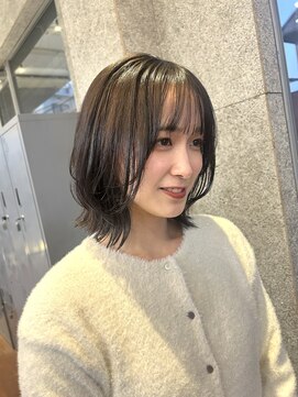 マザー(MOTHER) レイヤーボブ×ストレートパーマ