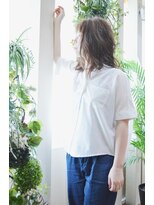 ヘアー カフェ コトノハ(hair cafe kotonoha) 【コトノハ】ボブルフミディアムヘルシースタイルマロンベージュ