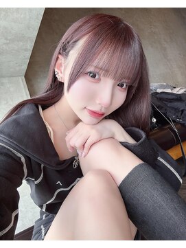 リアイス(Re:ICE) 姫系レイヤーカットピンクバイオレット