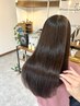 【4時間】触れたくなる美髪へ 髪質改善TR＋美髪カラー+メンテナンスカット
