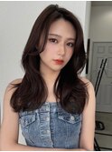 イメチェン/フェミニンロング/似合わせカット/美髪/ワイドバング