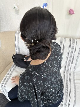 ヘアセット専門サロン by OKINAWA WATABE WEDDING 那覇店 アップスタイル