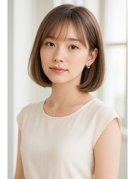 ウールーバイリンク(Wooluuw by Lin9) 耳掛けボブ