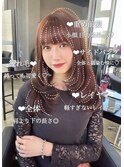 レイヤーカット/顔周りカット/前髪カット#浜松駅#カラー