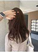 【ameri chouchou 柏】低彩度、ブリーチなしブラウン系カラー♪