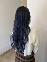 リアン 熊谷本店(Rien)&nbsp;透明感ネイビーブルーカラー！