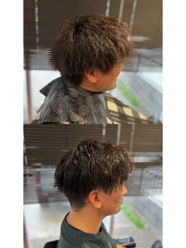 カットクラブロイヤルヴォックス(CUT CLUB ROYALVOX) ツイストスパイラル×フェード