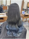 寒色系ライトブルーグラデーションカラー