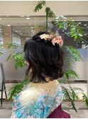 卒業式ボブアレンジ