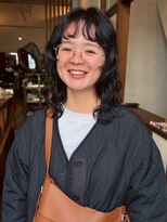 モク 大阪梅田店(MOK)&nbsp;【ラフに可愛く】ミディアムパーマ