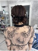 ツイン団子アレンジ