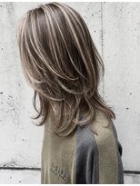 エール(a:le)&nbsp;白髪ぼかしハイライト