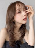 レイヤーカット美髪20代30代40代◎くせ毛風カール結べるボブ