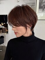 アビー(ABBEY) ショートショートボブショートヘア大人ショート耳掛けショート
