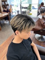 髪師 ケンジロウ(Kenjiro)&nbsp;センターパートマッシュ