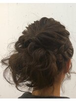 ハニーシブヤ(HONEY shibuya)&nbsp;【HONEY渋谷】ふんわかシニオンのアップ