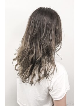 エイト 池袋店(EIGHT ikebukuro) 【EIGHT 池袋】とろみグレージュ_バレイヤージュ