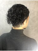 外ハネボブ/アッシュブラウン/ネオウルフ/デザインカラー