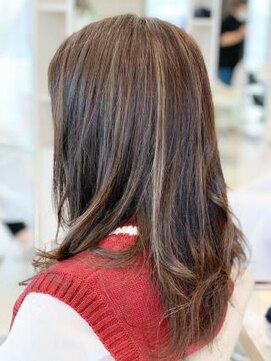 グランシュ 青葉台店(GranCieux) ハイライトたっぷり透明感カラー