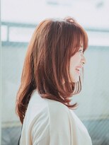 プロデュース 相模原店(Produce) うるツヤ愛されブラウン♪美髪☆セミディ