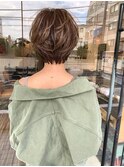 大人カッコいいショートボブスタイル【middle】丸岡奈央