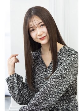 トティア 梅田(Totia) 【Totia梅田】大人ストレート×ミントアッシュ