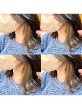 ロンドプランタン 恵比寿(Lond Printemps) *石垣 インナーカラー/アッシュベージュ