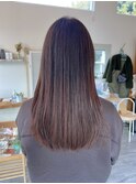 髪質改善ロングストレート~